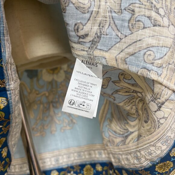 Alemais Cassie Mini Dress in Blue - Picture 15 of 15